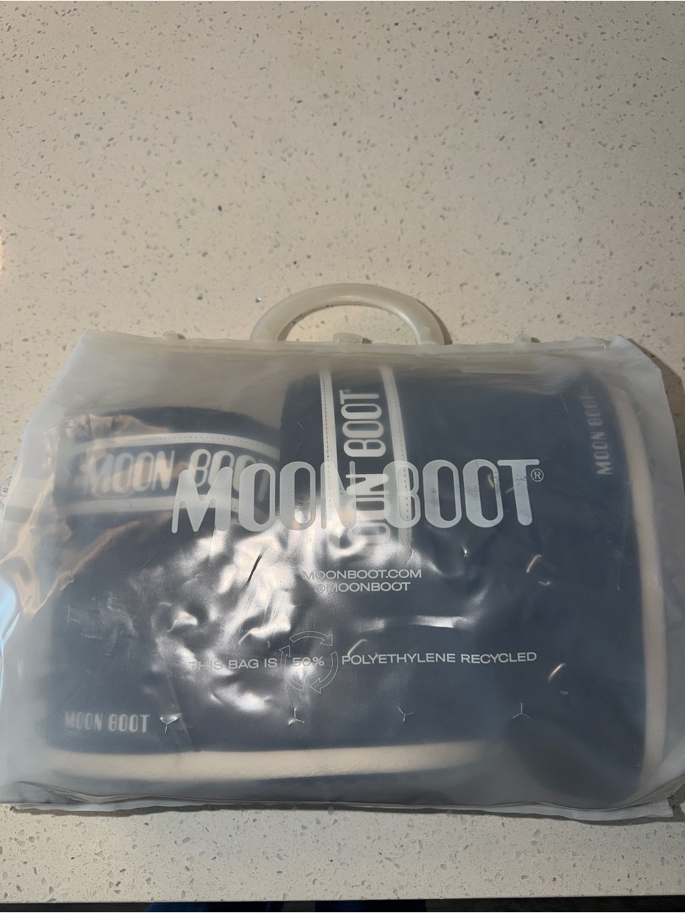 Moon Boot Black Nylon Low Icon Winter Boots